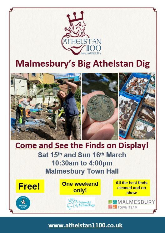 Malmesbury's Big Athelstan Dig - Finds on Display